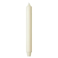 Herregårdslys 30 cm benhvit