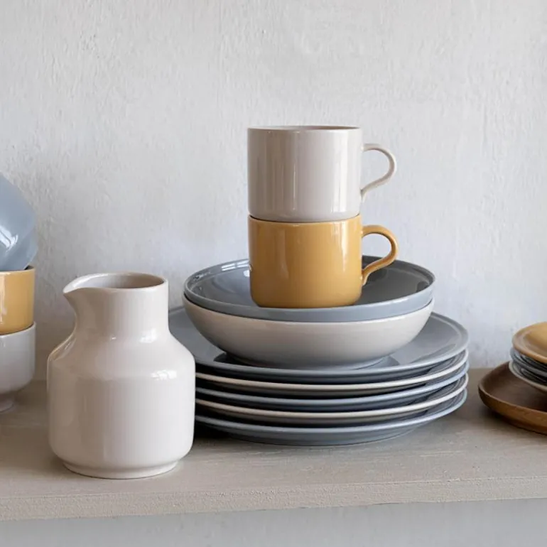 Höganäs Keramik dyp tallerken 19 cm sand