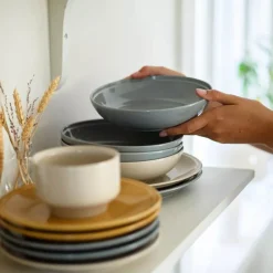 Höganäs Keramik dyp tallerken 19 cm horisont