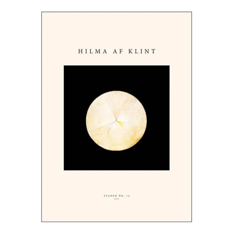 Hilma af Klint poster 50x70 cm svanen no. 14
