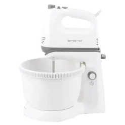 Håndmikser med bolle 3,4L HM-133014 400W hvit