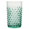 Hobnail glass 20 cl beryl