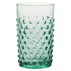 Hobnail glass 20 cl beryl
