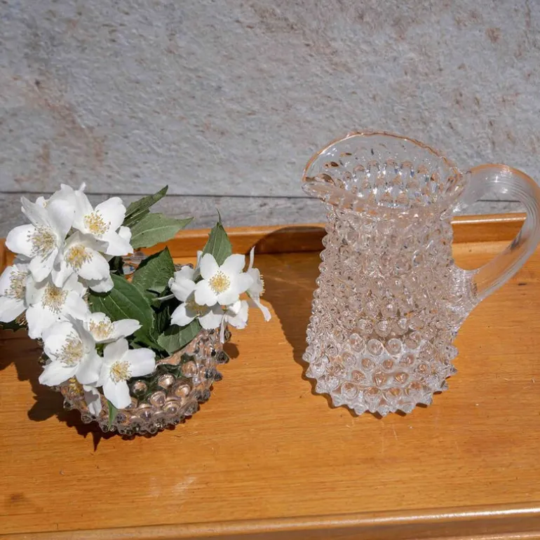 Hobnail karaffel 35 cl klar