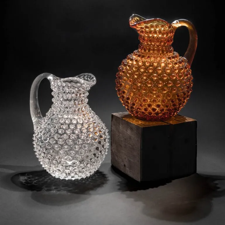Hobnail karaffel 2L crystal