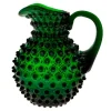 Hobnail karaffel 1L dark green