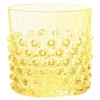 Hobnail vannglass 15 cl citrine