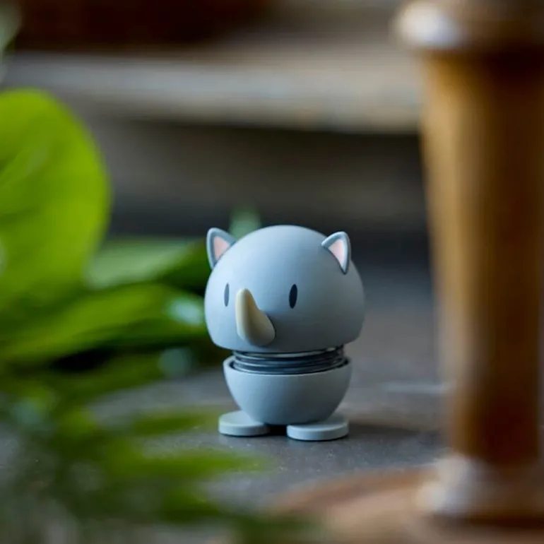 Hoptimist Soft Rhino S Grey