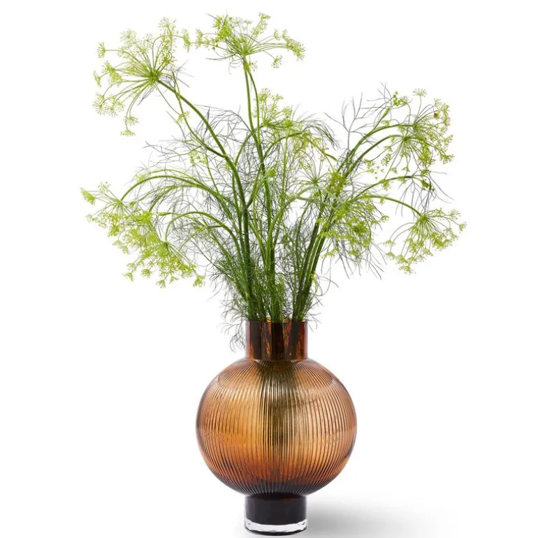 Hot Air Balloon vase 30 cm mørk brun