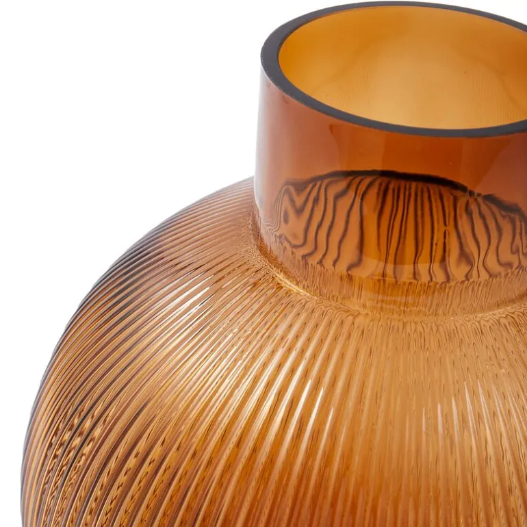 Hot Air Balloon vase 30 cm mørk brun