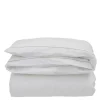 Hotel sengetøy percale 140x200 cm hvit/beige