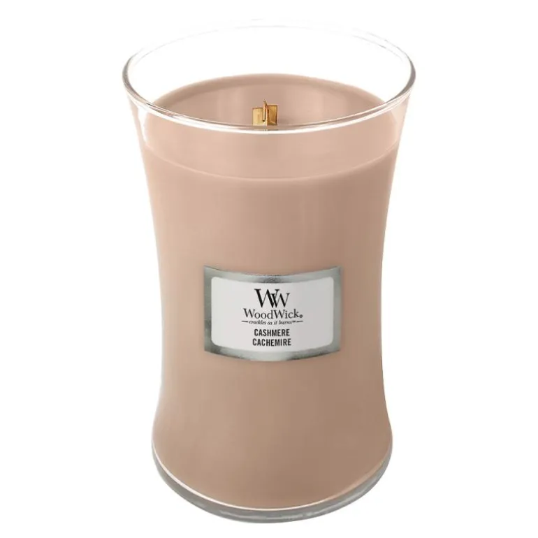 Hourglass duftlys stor cashmere
