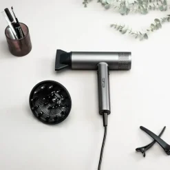 Hårføner med diffuser 2000W grå