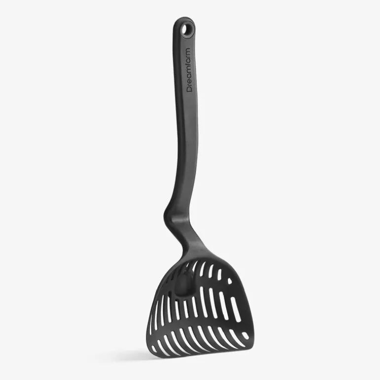 Hullsleiv med vinklet håndtak 32,6 cm svart