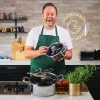 Hybrid kasserolle med lokk 2,9L 20 cm