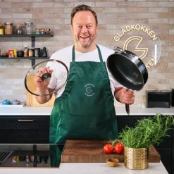Hybrid sautépanne med lokk 28