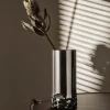 Hydraulic vase XL 32 cm stål