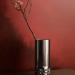 Hydraulic vase XL 32 cm stål