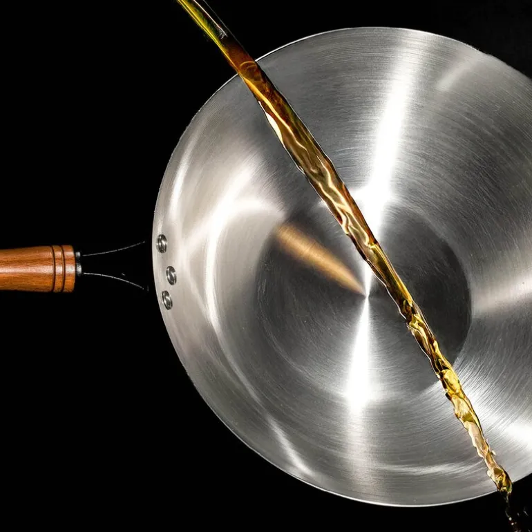 Ibili wok 32 cm karbonstål