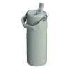IceFlow Flip Straw 2.0 Bottle termoflaske 1L svart