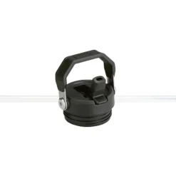 IceFlow Flip Straw 2.0 Bottle termoflaske 1L svart