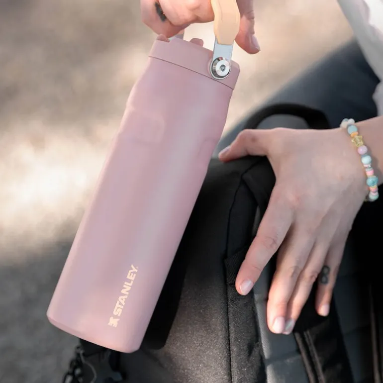 IceFlow Flip Straw 2.0 termoflaske 0,7L peach rose