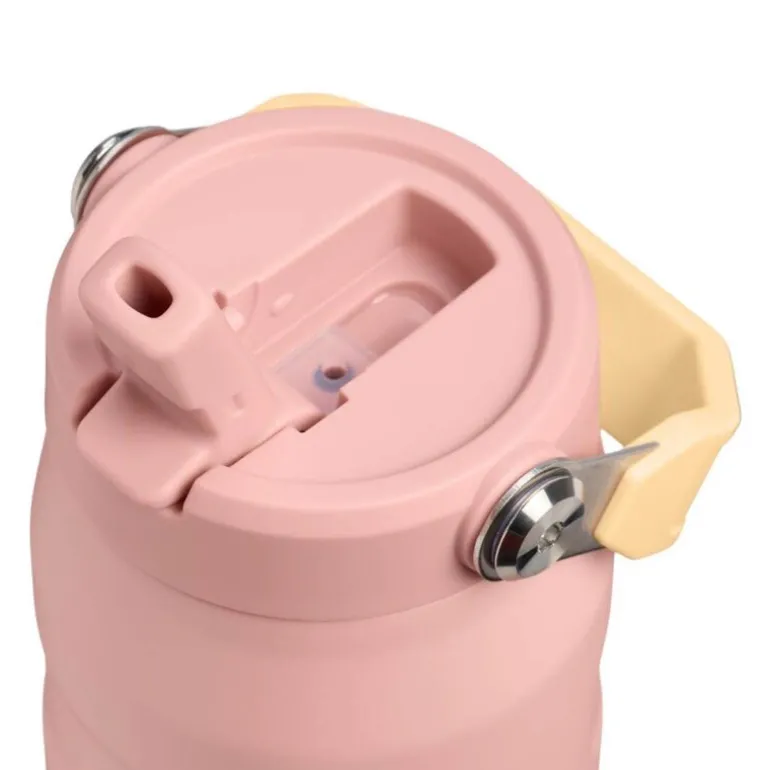 IceFlow Flip Straw 2.0 termoflaske 0,7L peach rose