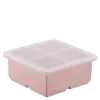Ice isbitform 4 rom 11,5x11,5 cm rosa