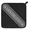 Icons gryteholder stjerne 25x25 cm svart/hvit