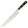 Ideal kokkekniv 15 cm stål/svart