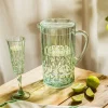 Idyll champagneglass 15 cl grønn