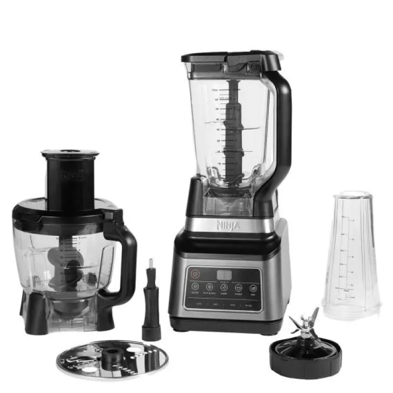 3-i-1 foodprocessor m/auto iQ 21/1,8+0,7L svart/sølv