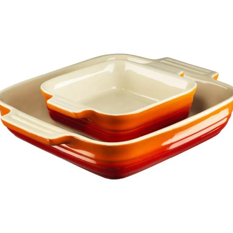 Ildfaste form 2 stk 23+13 cm volcanic