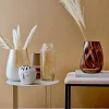 Ingolf vase 26 cm brun