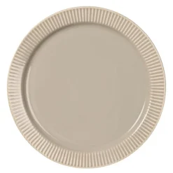 Inka asjett 17 cm beige