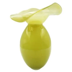 Iris vase 30 cm gul