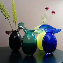 Iris vase 30 cm lilla