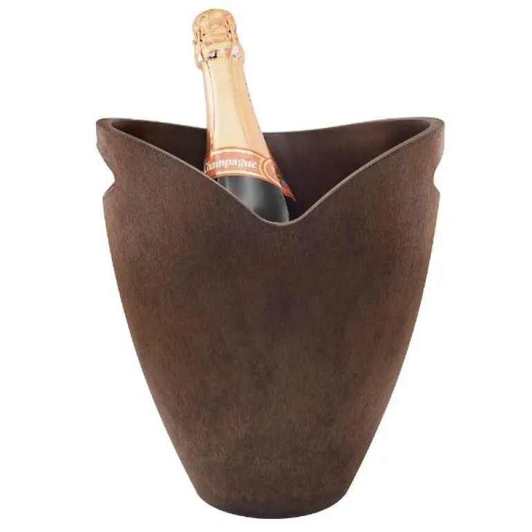 Isbøtte/vinkjøler 3,5L Ibenholt-tre-look