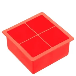Isform silikon jumbo 10,8 cm rød