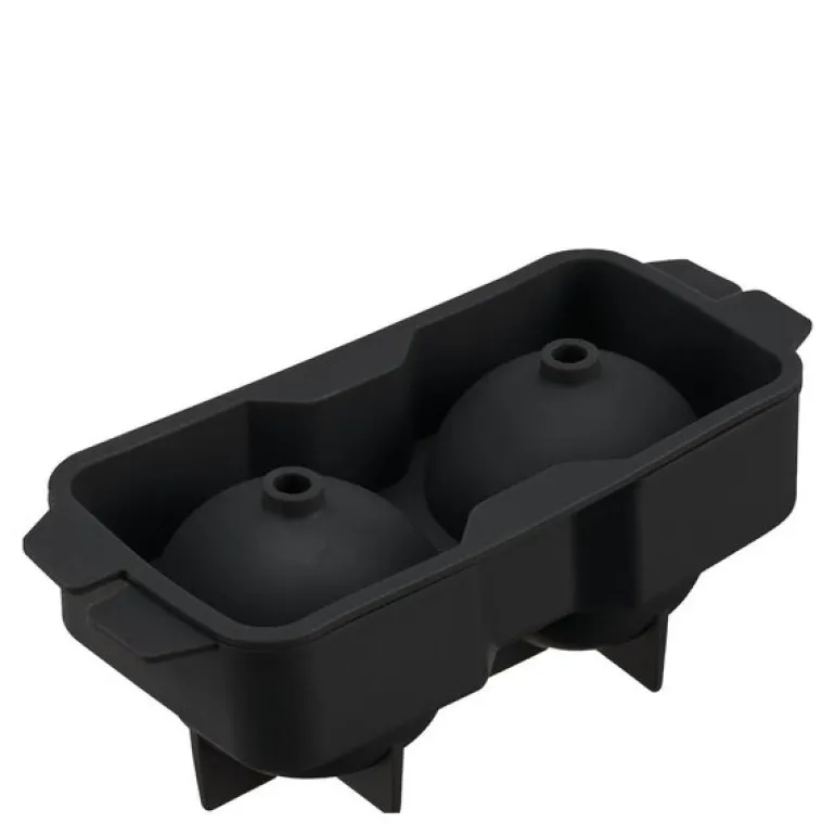 Iskuleform i silikon 17,5x9,6x6,3 cm svart