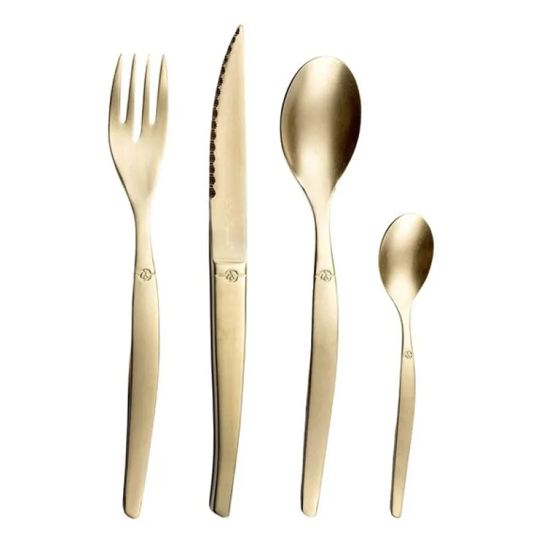 Jet bestikksett 16 deler champagne