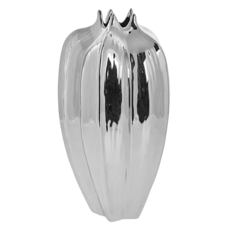 Jielle vase 20 cm sølv
