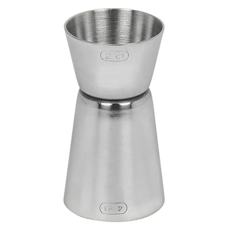 Jigger 2/4 cl stål