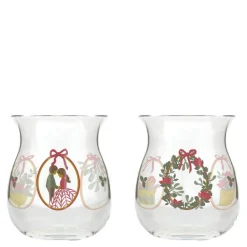 Julelyslykt 2025 7,5 cm 2 stk