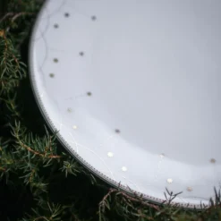 Julemorgen Girlander gourmettallerken 31 cm