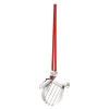 2026 juleornament harpe 5,7 cm sølv