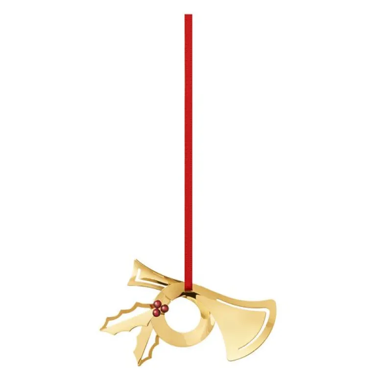 2026 juleornament horn 4,8 cm gull