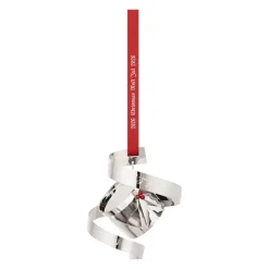 2026 juleuro 10 cm sølv