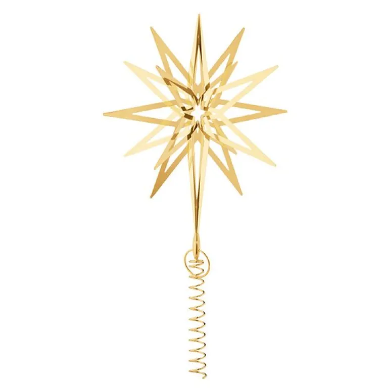 Jul 2025 Lyra toppstjerne stor 28,9 cm gull