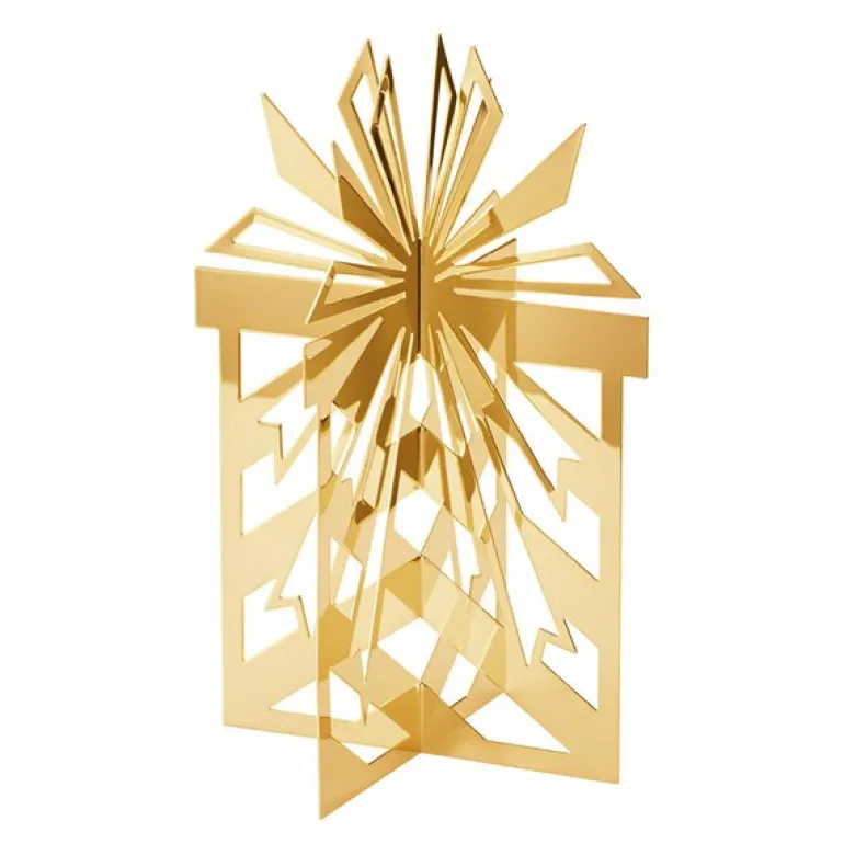 Jul 2025 ornament til bordet stor gull